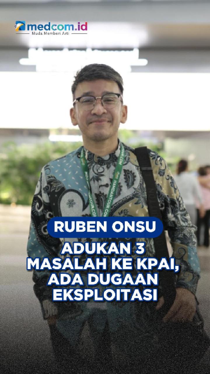 Ruben Onsu Adukan 3 Masalah ke KPAI, Ada Dugaan Eksploitasi