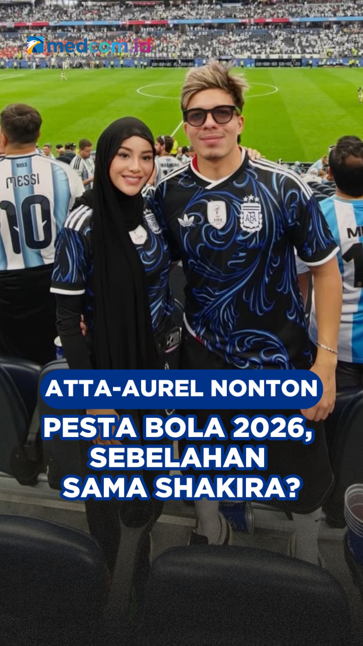 Atta-Aurel Nonton Pesta Bola 2026, Sebelahan Sama Shakira?