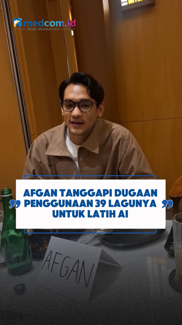 Afgan Tanggapi Dugaan Penggunaan 39 Lagunya untuk Latih AI