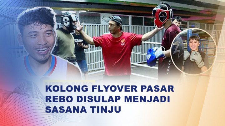 Kolong Flyover Disulap Jadi Arena Tinju, Anak Muda Jakarta Timur Punya Wadah Positif
