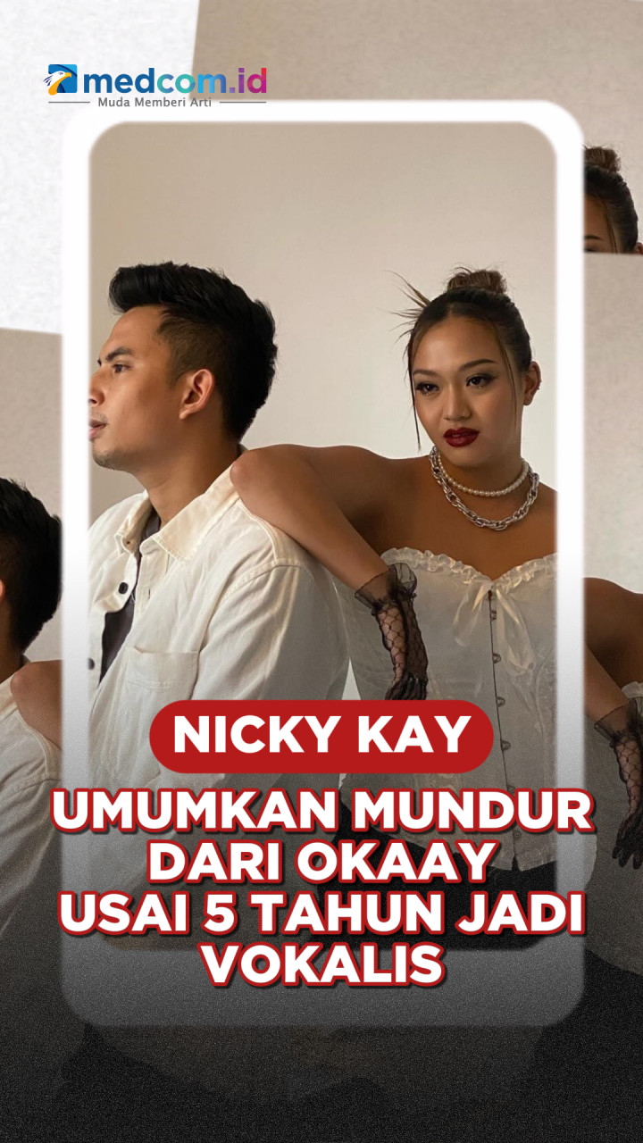 Nicky Kay Umumkan Mundur dari OKAAY usai Lima Tahun Jadi Vokalis