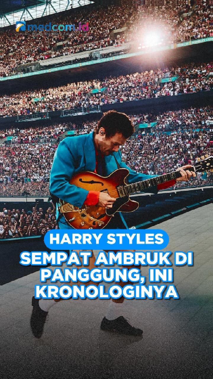 Harry Styles Sempat Ambruk di Panggung, Ini Kronologinya