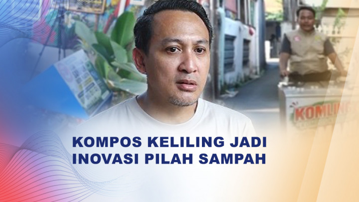 Kompos Keliling Jadi Solusi Pengelolaan Sampah di Gandaria Utara