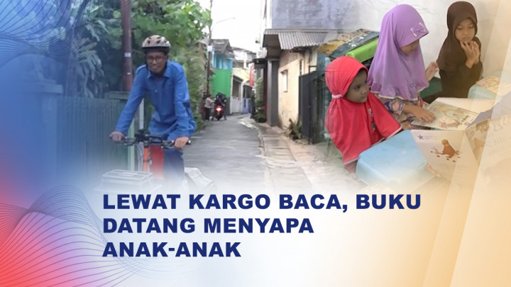 Kargo Baca, Cara Kreatif Mendekatkan Buku kepada Generasi Muda