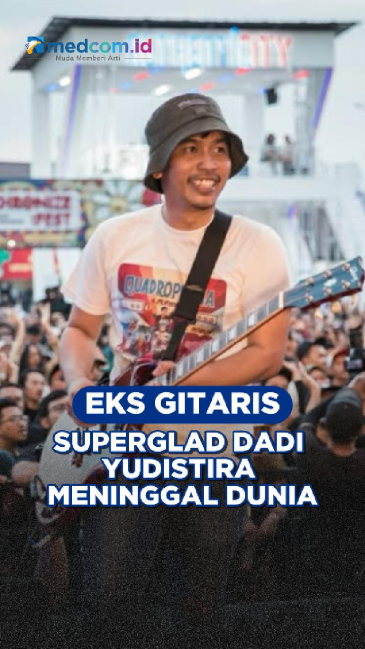 Eks Gitaris Superglad Dadi Yudistira Meninggal Dunia