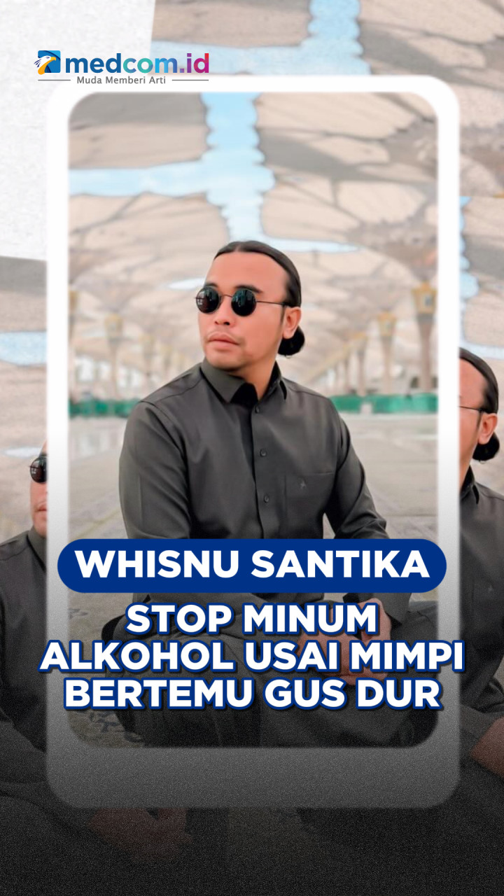 Whisnu Santika Stop Minum Alkohol usai Mimpi Bertemu Gus Dur
