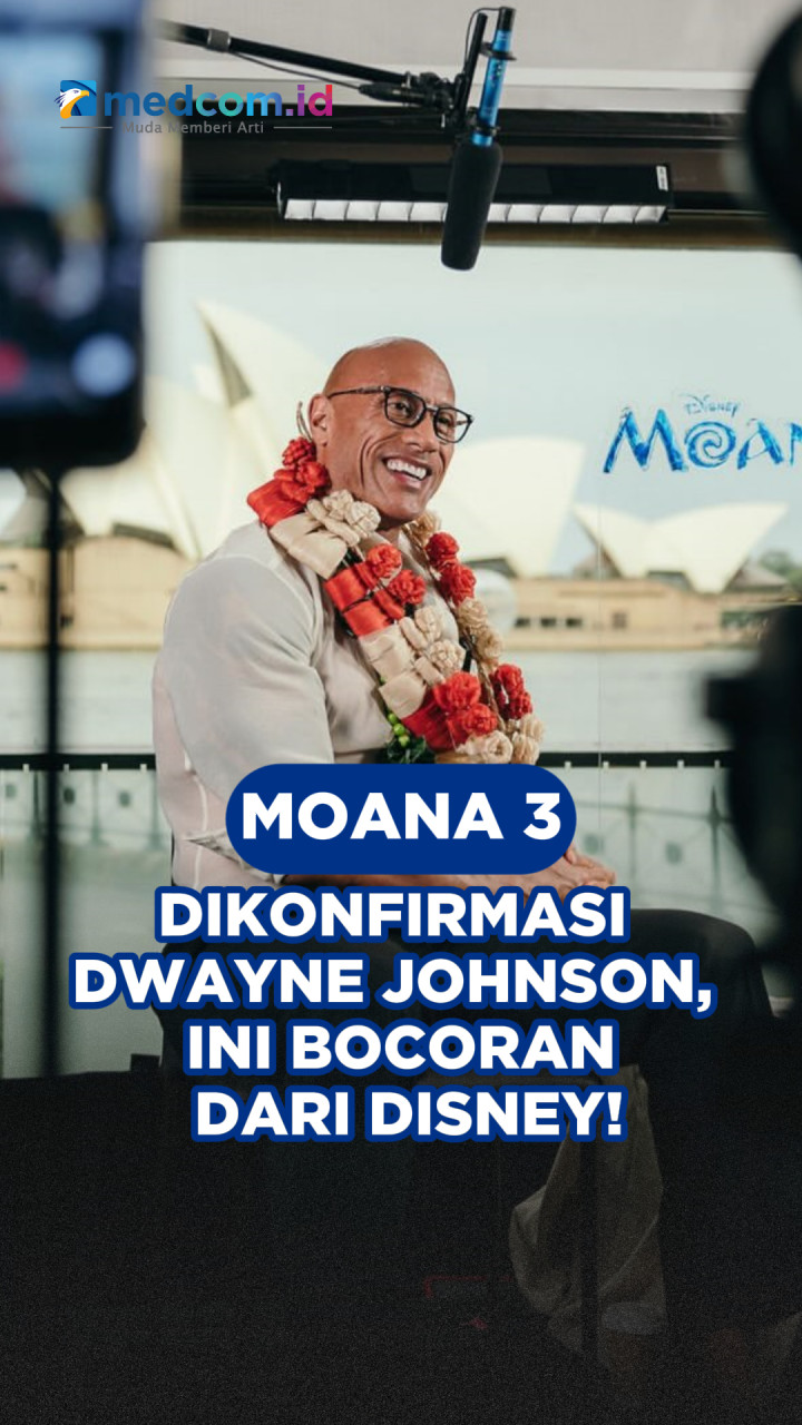 Moana 3 Dikonfirmasi Dwayne Johnson, Ini Bocoran dari Disney!