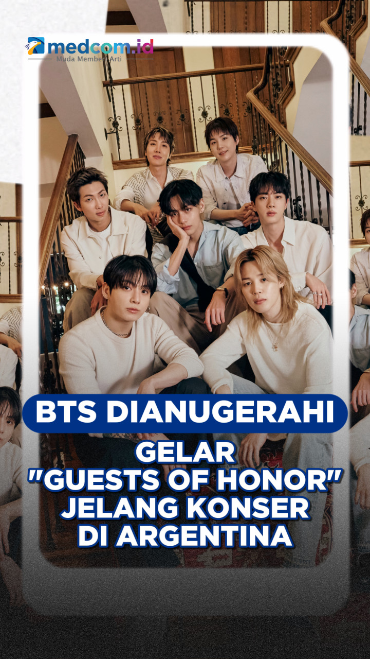 BTS Dianugerahi Gelar 