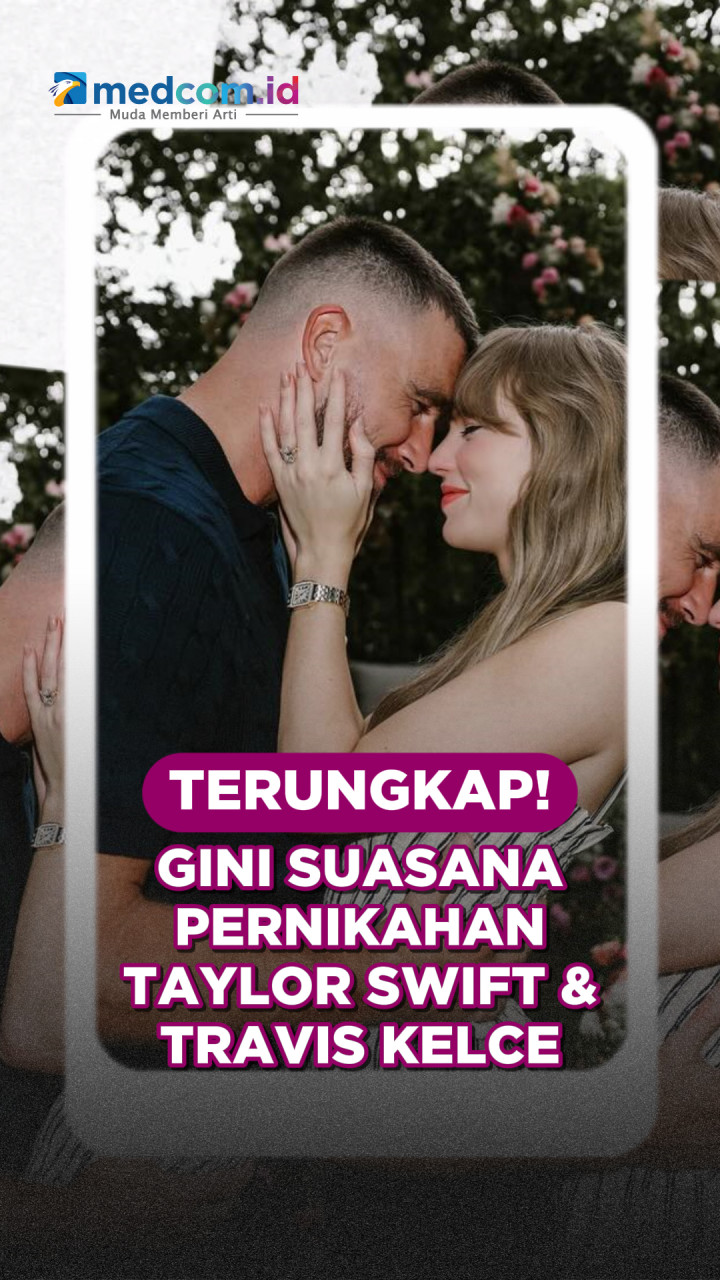 Terungkap! Gini Suasana Pernikahan Taylor Swift dan Travis Kelce