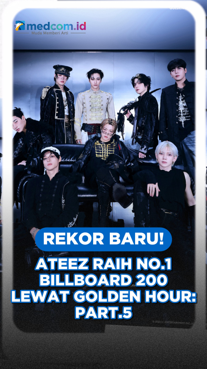 Rekor Baru! ATEEZ Raih No.1 Billboard 200 Lewat Golden Hour: Part.5