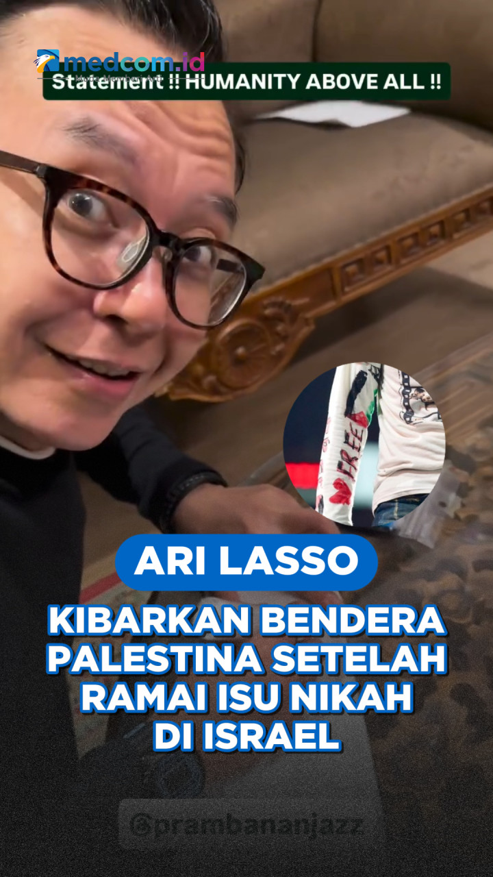 Ari Lasso Kibarkan Bendera Palestina setelah Ramai Isu Nikah di Israel