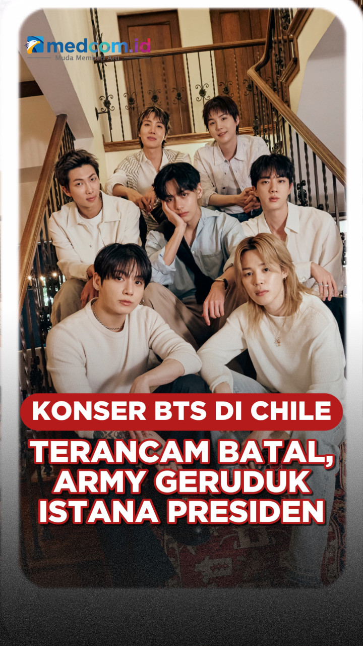 Konser BTS di Chile Terancam Batal, ARMY Geruduk Istana Presiden