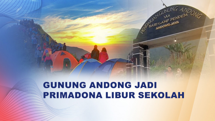 Tren Pendakian TekTok, Gunung Andong Dipadati Wisatawan saat Liburan