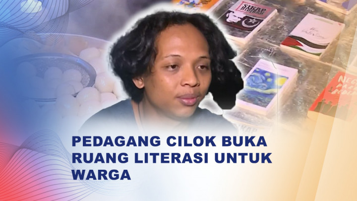 Lapak Baca di Samping Gerobak Cilok, Cara Sederhana Menumbuhkan Minat Baca