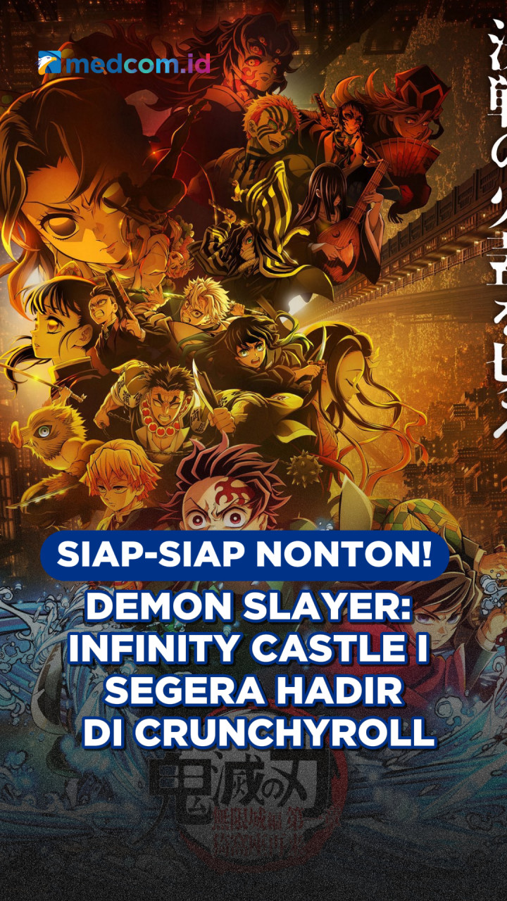 Siap-siap Nonton! Demon Slayer: Infinity Castle I Segera Hadir di Crunchyroll