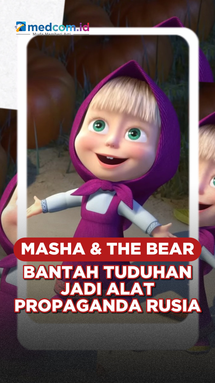 Studio Masha and the Bear Bantah Tuduhan Jadi Alat Propaganda Rusia