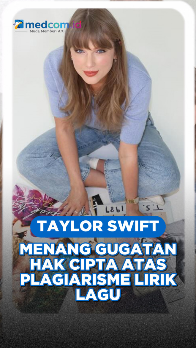 Taylor Swift Menang Gugatan Hak Cipta atas Plagiarisme Lirik Lagu
