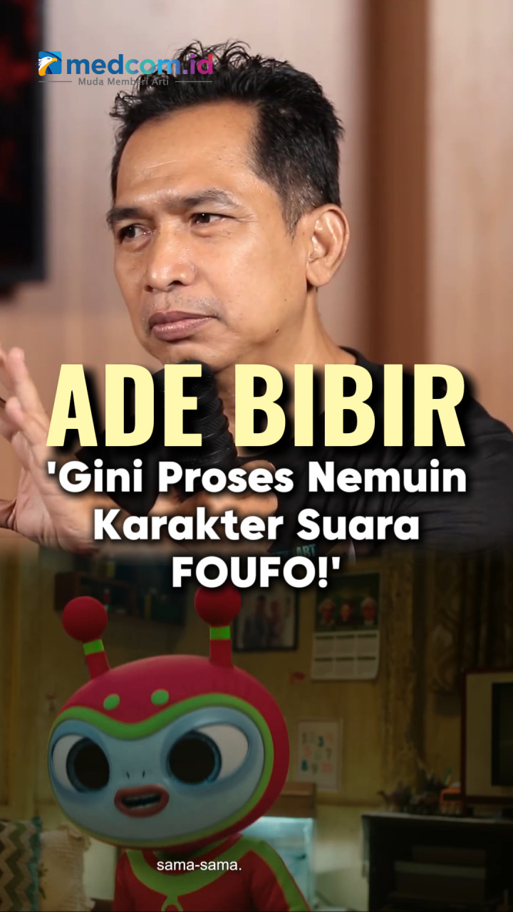 Ade Bibir Ungkap Proses Menciptakan Karakter Suara FOUFO