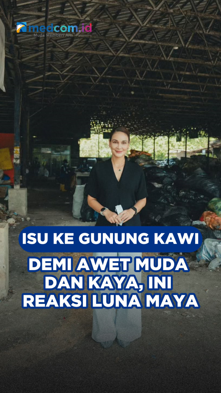 Isu ke Gunung Kawi demi Awet Muda dan Kaya, Ini Reaksi Luna Maya