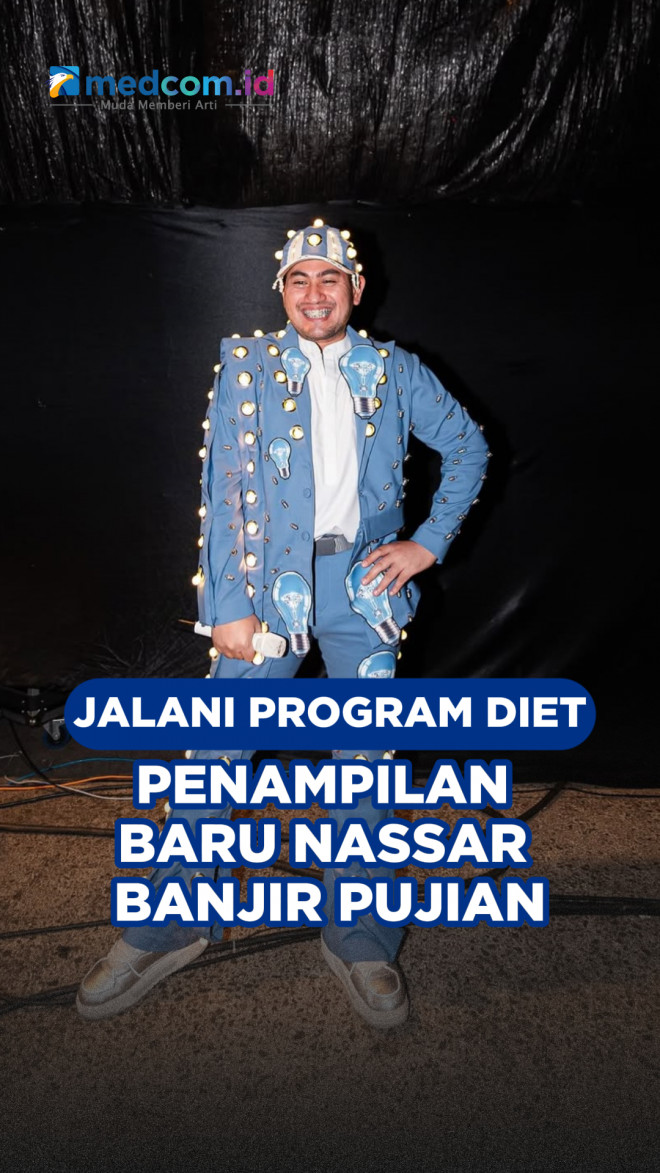Jalani Program Diet, Penampilan Baru Nassar Banjir Pujian