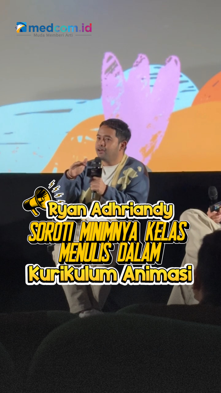 Ryan Adhriandy Soroti Minimnya Kelas Menulis dalam Kurikulum Animasi