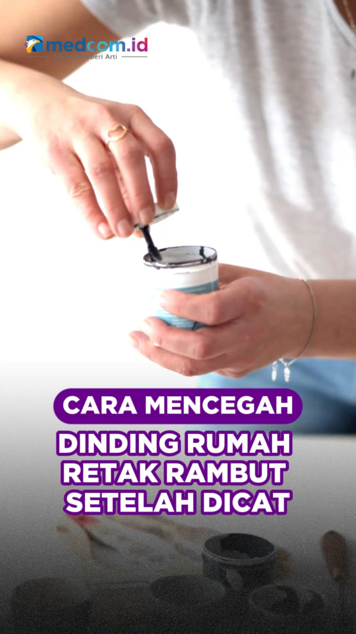 Cara Mencegah Dinding Rumah Retak Rambut Setelah Dicat