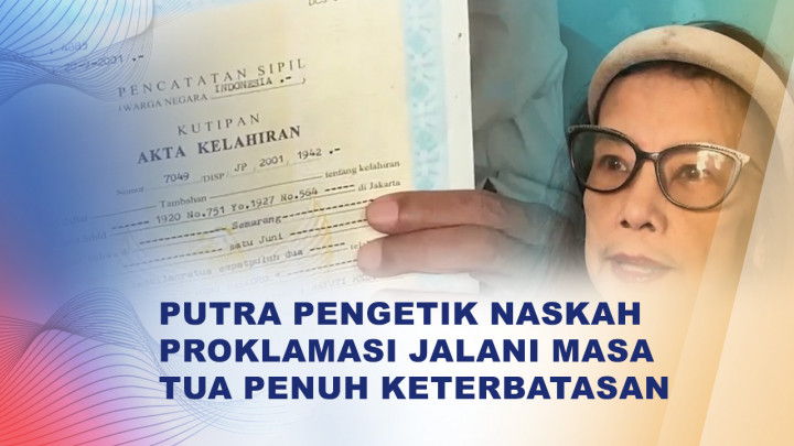 Kisah Haru Putra Sayuti Melik, Kini Jalani Hari Tua dengan Penuh Keterbatasan