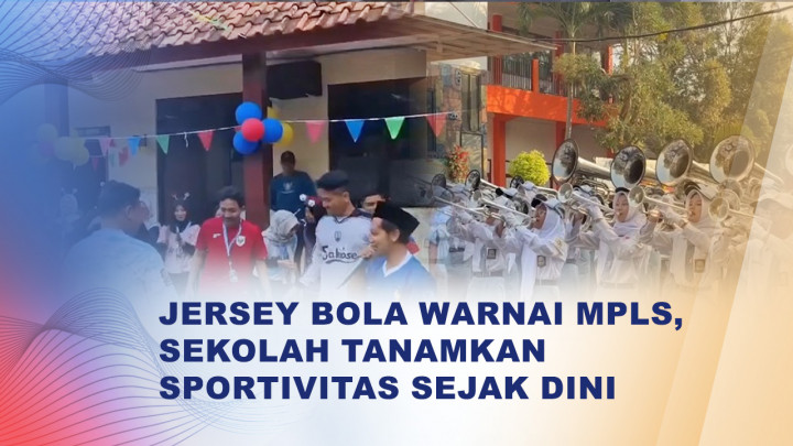 MPLS Bertema Pesta Bola Warnai Hari Pertama Sekolah di Semarang