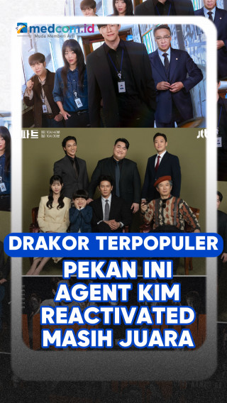 Drakor Terpopuler Pekan Ini Agent Kim Reactivated Masih Juara