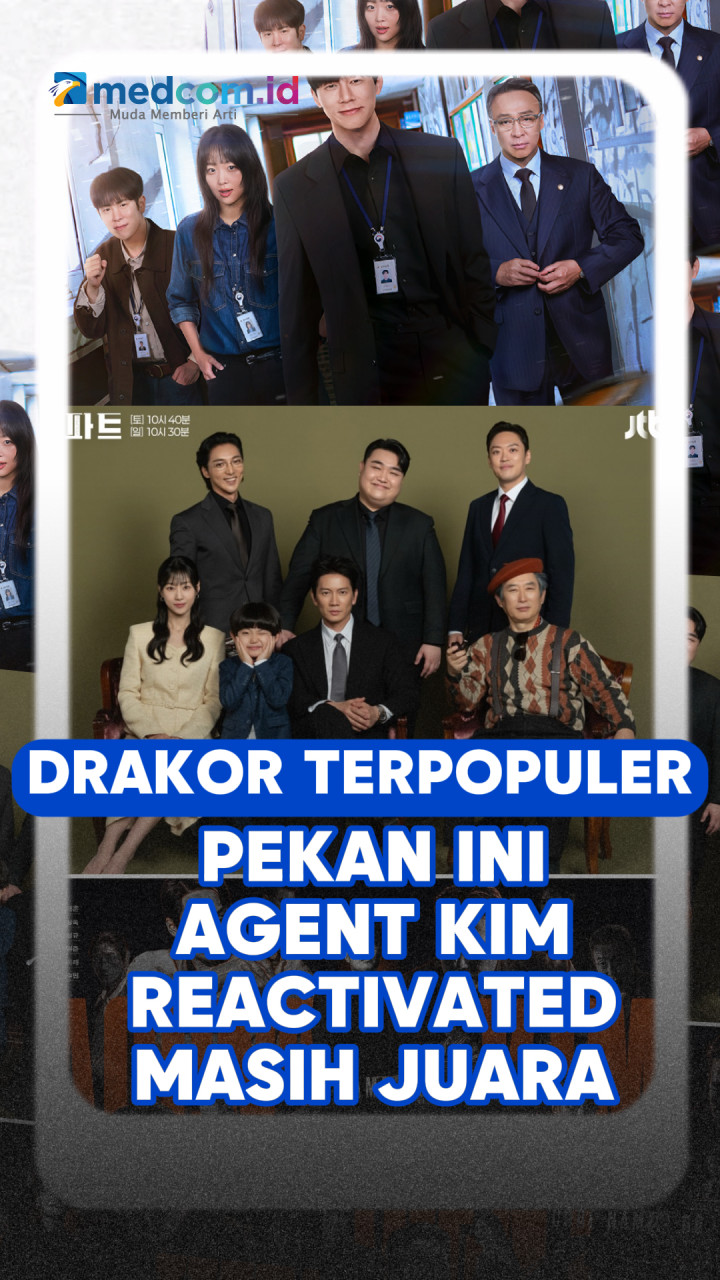 Drakor Terpopuler Pekan Ini Agent Kim Reactivated Masih Juara