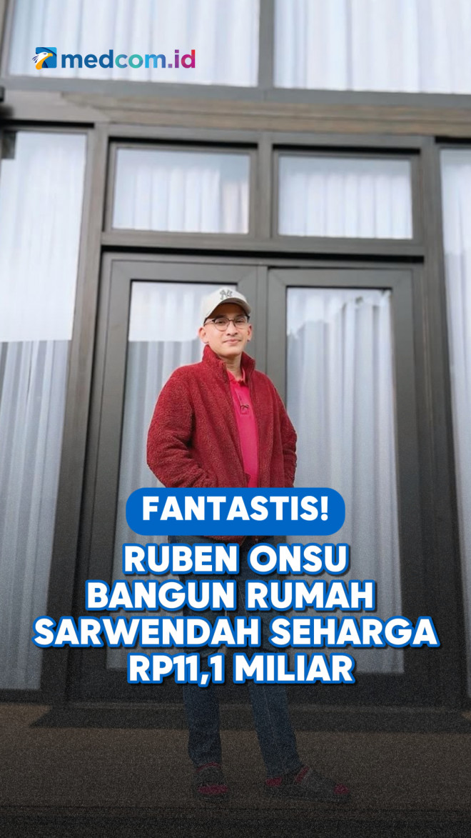 Fantastis! Ruben Onsu Bangun Rumah Sarwendah Seharga Rp11,1 Miliar