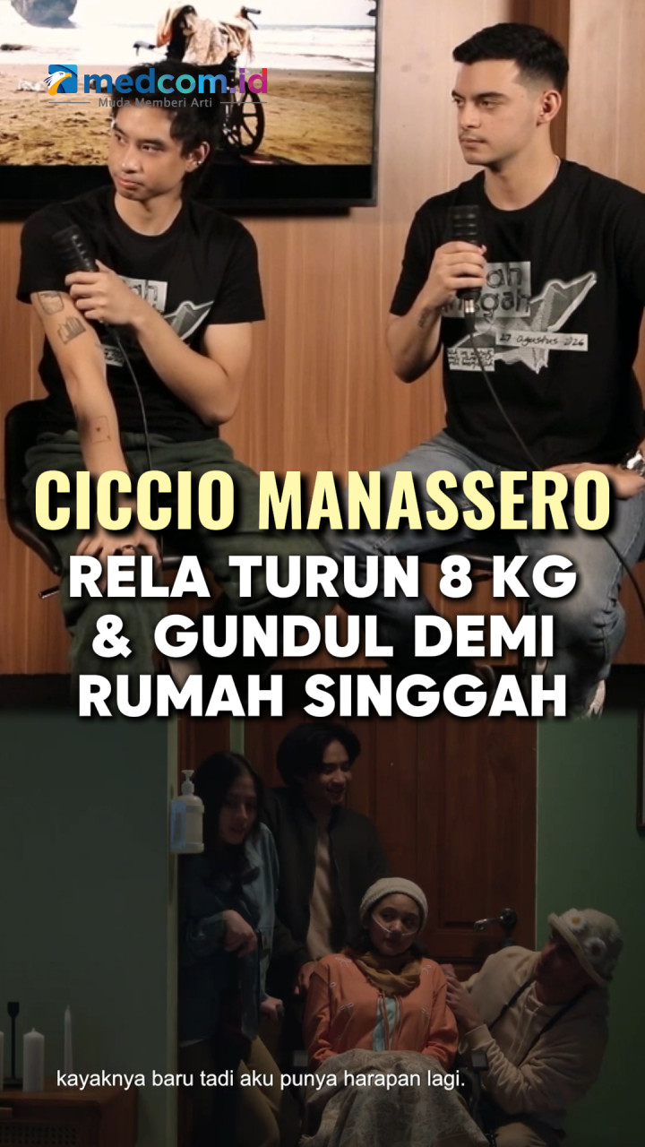 Ciccio Manassero Rela Turun 8 Kg dan Gundul demi Rumah Singgah