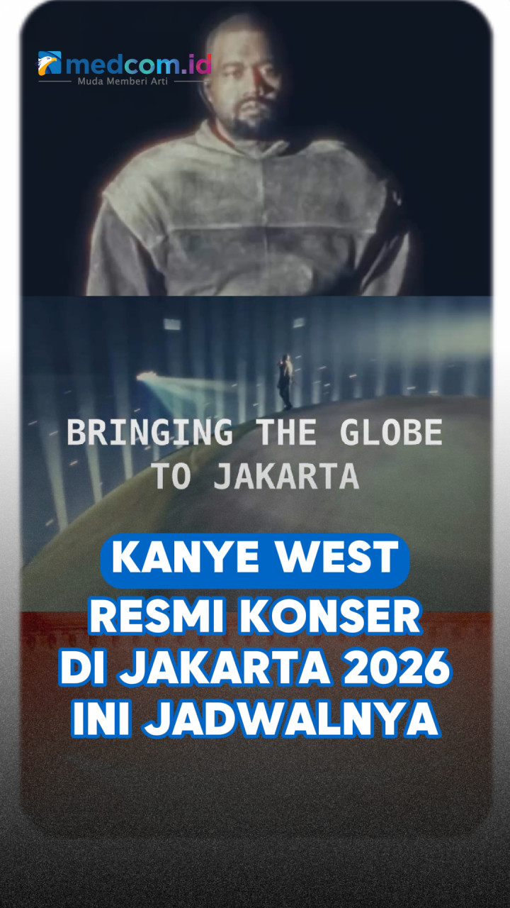 Kanye West Resmi Konser di Jakarta 2026, Ini Jadwalnya