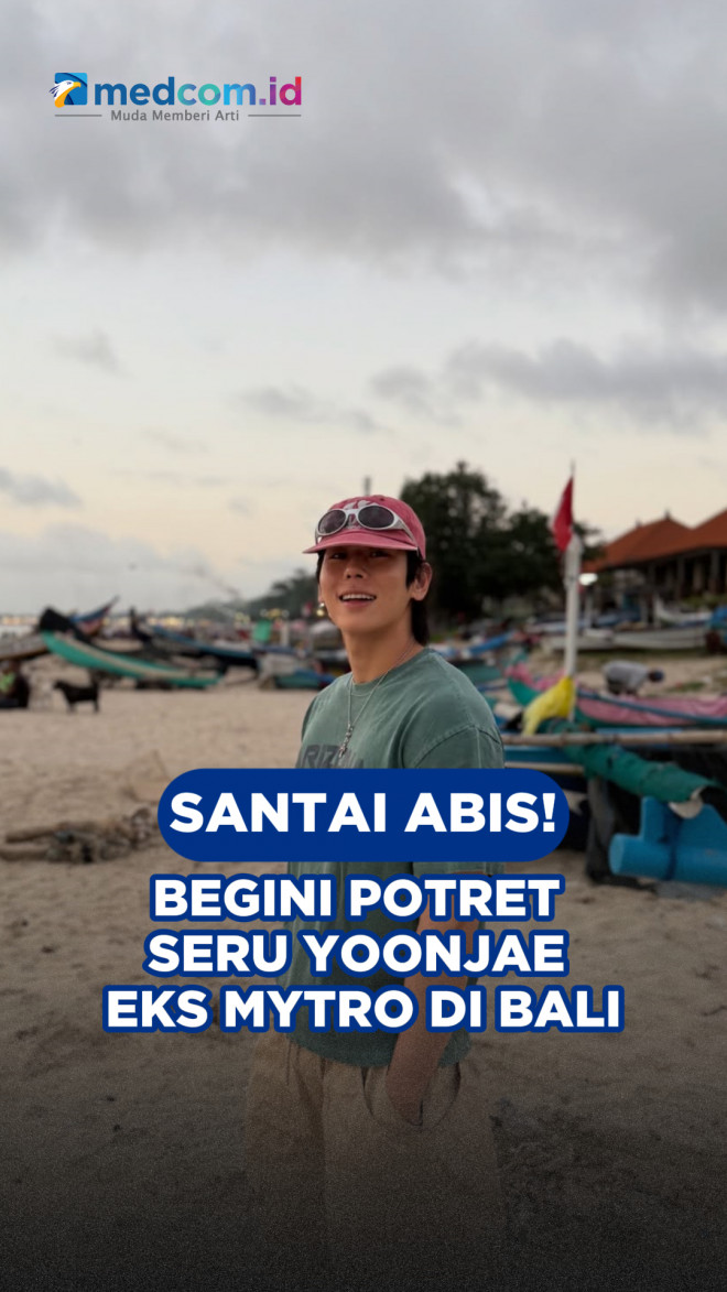 Santai Abis! Begini Potret Seru Yoonjae Eks MYTRO di Bali