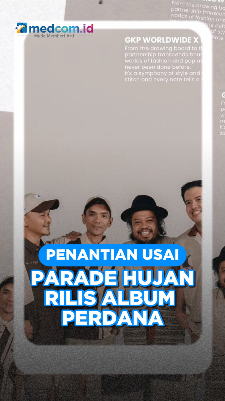 Penantian Usai, Parade Hujan Rilis Album Perdana
