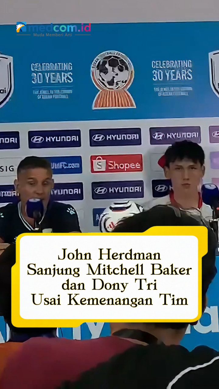 John Herdman Puji Mitchell Baker dan Donny Tri Usai Kemenangan Timnas Indonesia