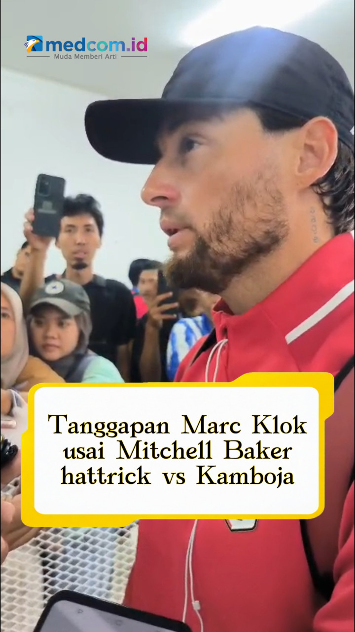 Tanggapan Marc Klok soal Hattrick Mitchell Baker saat Timnas Libas Kamboja