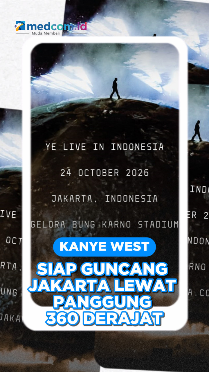 Kanye West Bawa Panggung Spektakuler 360 Derajat ke Jakarta