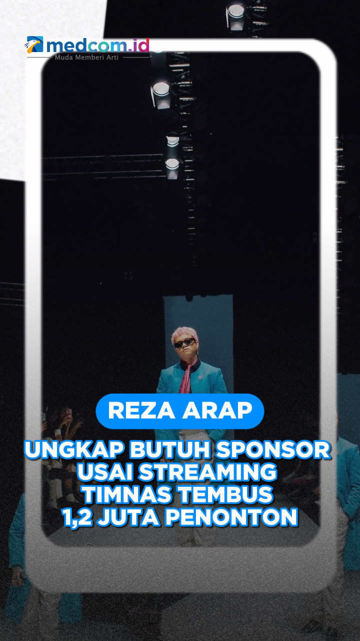 Reza Arap Ungkap Butuh Sponsor usai Streaming Timnas Tembus 1,2 Juta Penonton