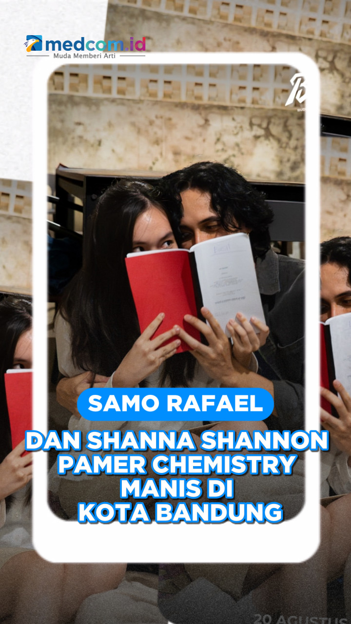 Samo Rafael dan Shanna Shannon Pamer Chemistry Manis di Kota Bandung
