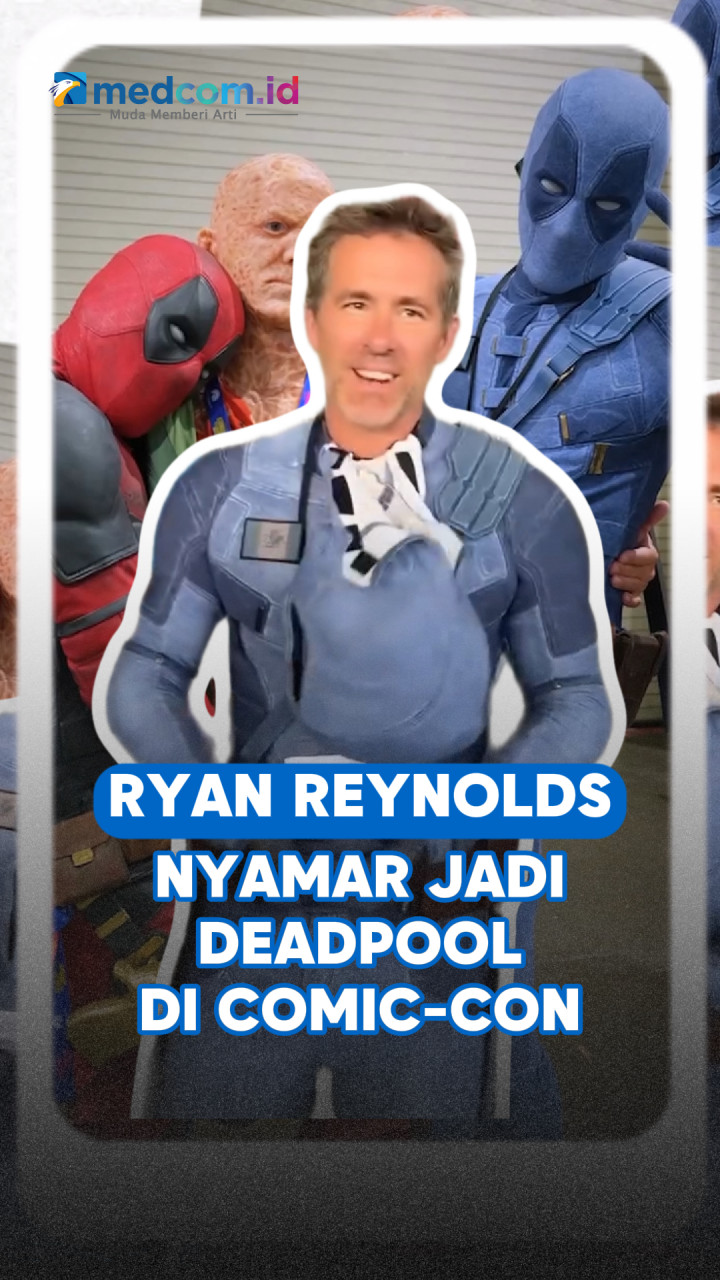 Ryan Reynolds Nyamar Jadi Deadpool di Comic-Con