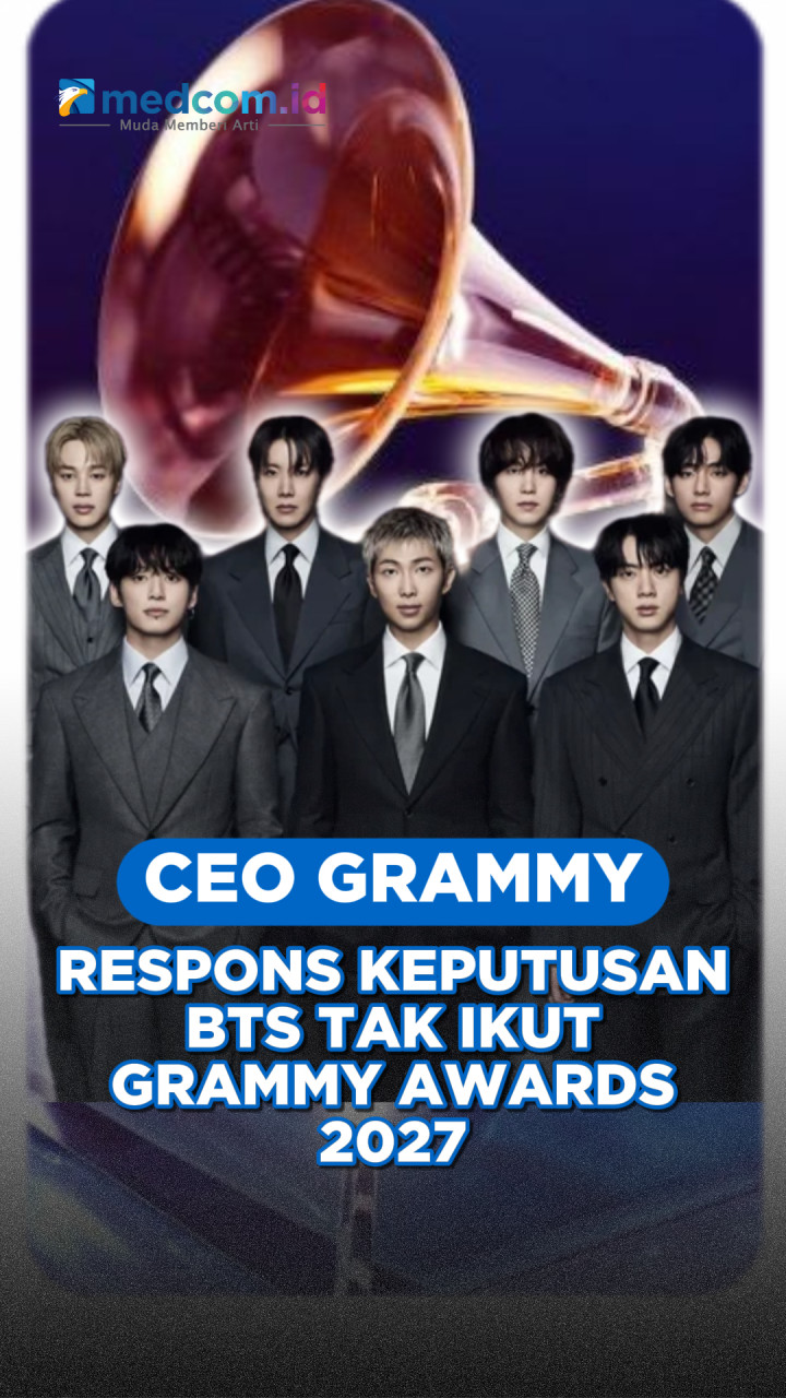 CEO Grammy Respons Keputusan BTS Tak Ikut Grammy Awards 2027