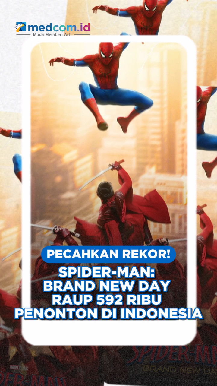 Pecahkan Rekor! Spider-Man: Brand New Day Raup 592 Ribu Penonton di Indonesia