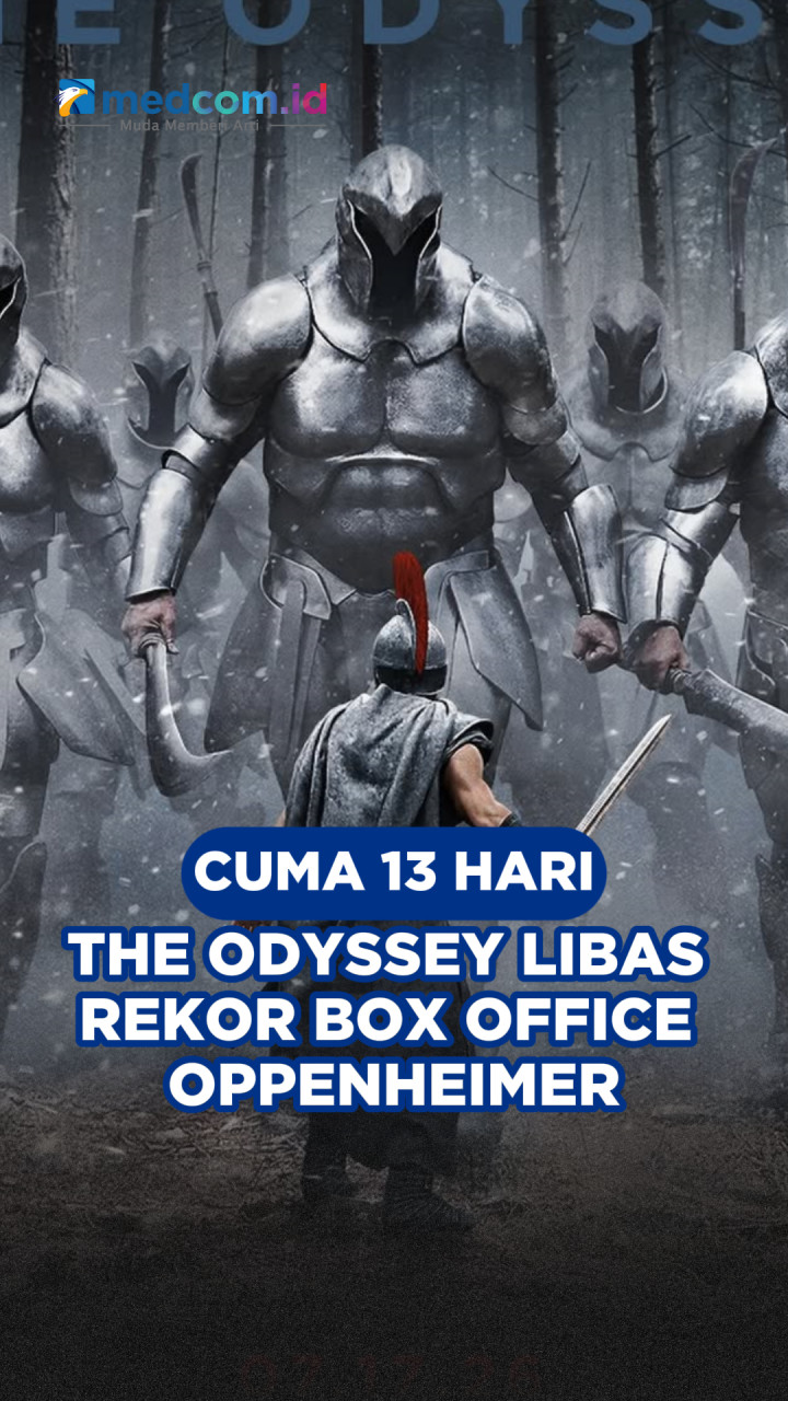 Cuma 13 Hari, The Odyssey Libas Rekor Box Office Oppenheimer