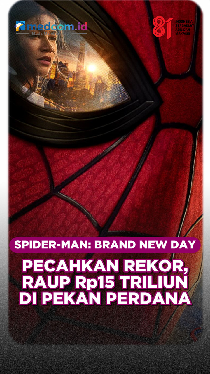 Spider-Man: Brand New Day Pecahkan Rekor, Raup Rp15 Triliun di Pekan Perdana