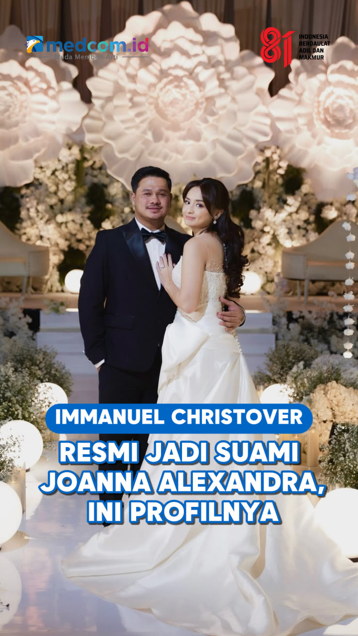 Immanuel Christover Resmi Jadi Suami Joanna Alexandra, Ini Profilnya