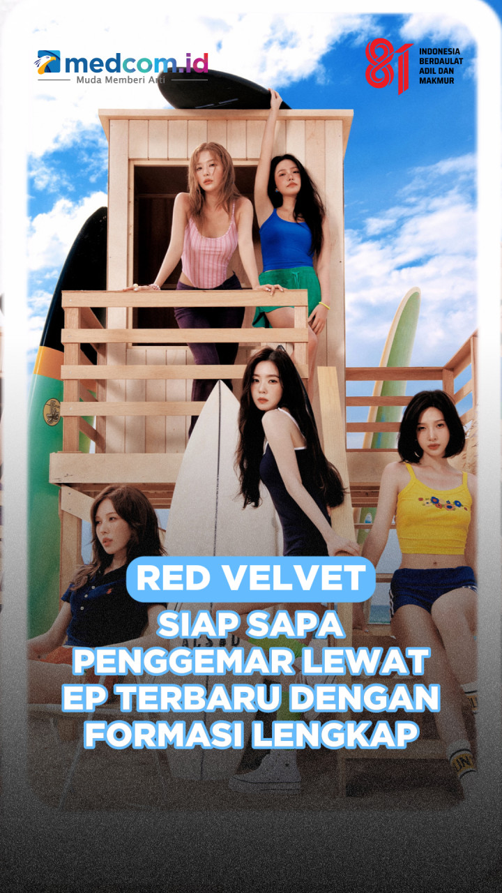 Red Velvet Siap Sapa Penggemar Lewat EP Terbaru dengan Formasi Lengkap