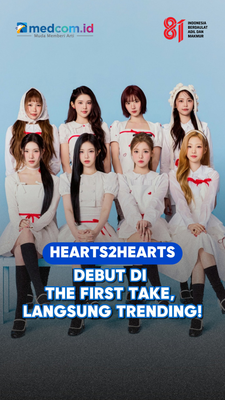 Hearts2Hearts Debut di THE FIRST TAKE, Langsung Trending!