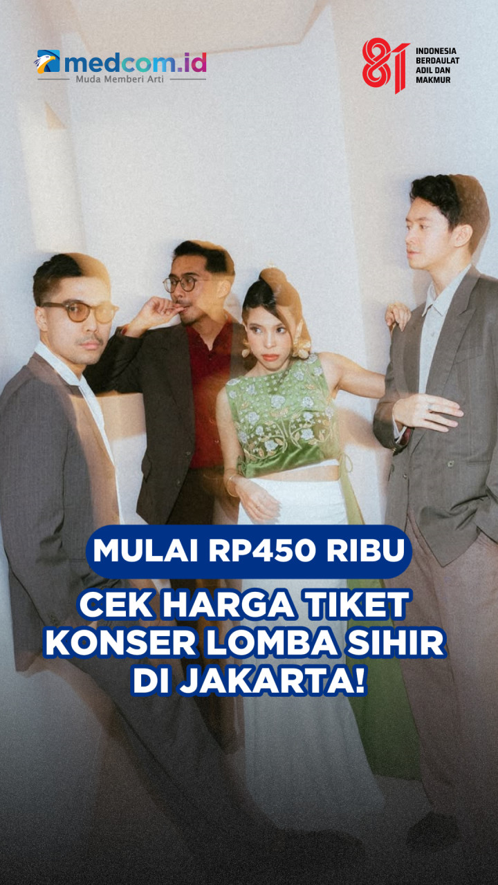 Mulai Rp450 Ribu, Cek Harga Tiket Konser Lomba Sihir di Jakarta!