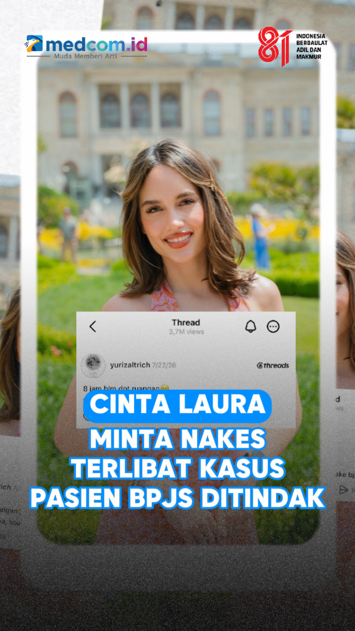 Cinta Laura Minta Nakes Terlibat Kasus Pasien BPJS Ditindak